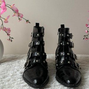 Catherine Malandrino Black Booties (Size 8 US)